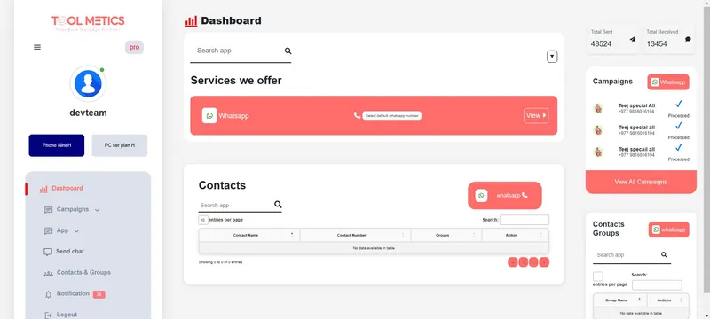 Toolmetics website preview